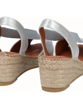 Sandalias de cuña media Yuteflex de mujer con elásticos - Viguera - FashionsVida