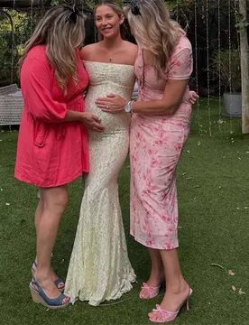 Lace Women Pregnancy Prom Dress Sexy Off Shoulder Full Sleeves Long Party Gown For Photo Maternity Holiday Formal Birthday Robe - Aliexpress - FashionsVida