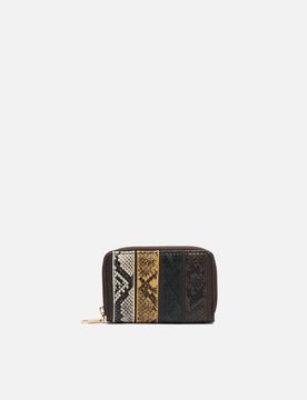 Toksa porte-monnaie à imprimé animalier