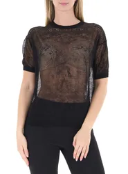 Maglia traforata NERO M/L