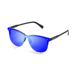 Occhiali Da Sole Portofino Matt Black / Revo Blue