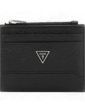 Portafoglio Uomo Nero - SMBAGRLEA03BLA - Guess - FashionsVida
