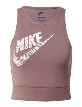 Nike Sportswear Top malva / blanco