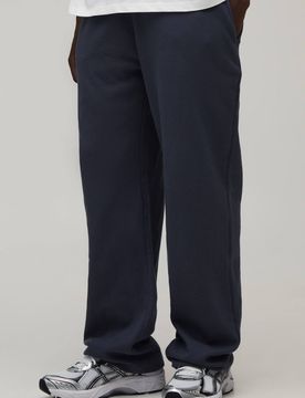 Herren Locker Geschnittene Waffel-Jogginghose Charcoal Größe XL