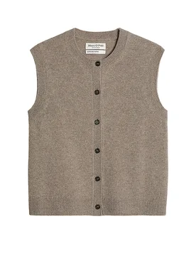 Chaleco marrón claro S - Marc O'Polo - FashionsVida