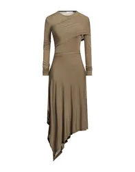 Midi-Kleid Damen Militärgrün M,XS,XXS Damen