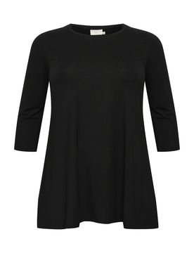 KAFFE CURVE Camiseta 'Jena' negro