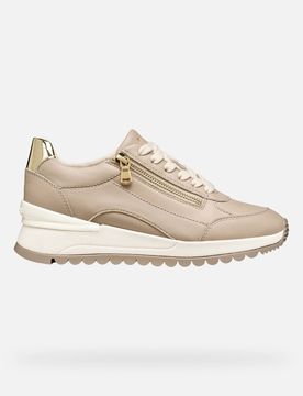 Schuhe Desya Dame Beige/hellgold 39 Beige/hellgold