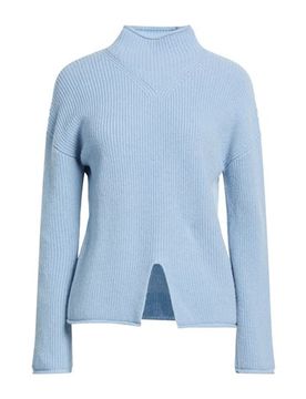 Cuello alto Mujer Azul pastel 38 Mujer