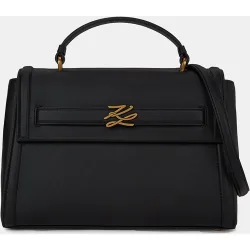 Bolso de mano de piel