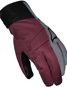 Guanti Moto Donna Daunta RTX Bordeaux Nero taglia S