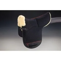 Satteldecke CHAMP D ULTRA Doppeltasche schwarz /natur WB