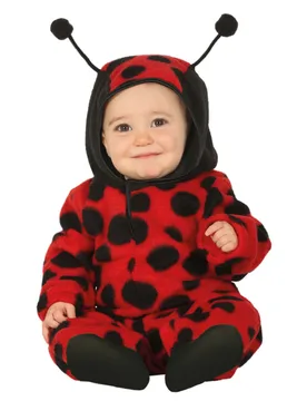 Marienkäfer-Kostüm für Babys Tierkostüm rot-schwarz - FIESTAS GUIRCA, S.L. - FashionsVida