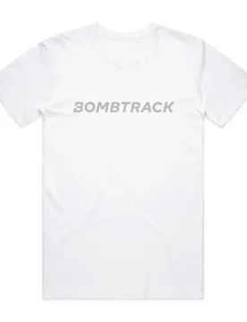 Maglietta A Maniche Corte Logo 2026 White - Bombtrack - FashionsVida