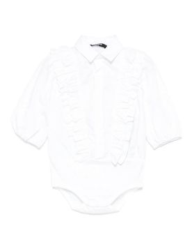Balmain Body Con Ruches