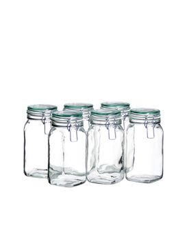 Einmachglas mit Deckel, 1,45 l GOTHIKA transparent