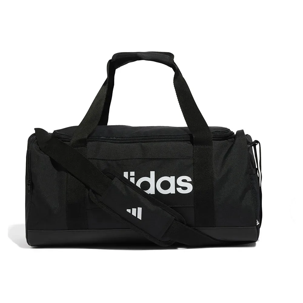 Sac Duffle Linear Small 24l Black / Black / White One Size - Adidas - FashionsVida