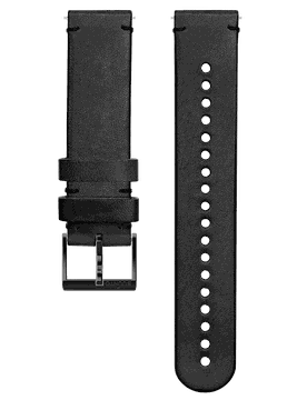 Cinturino in pelle Suunto da 20mm Urban 2 Black Black misura M