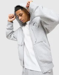 Buddha Face Hoodie - Herren, Grau - male - Size: M