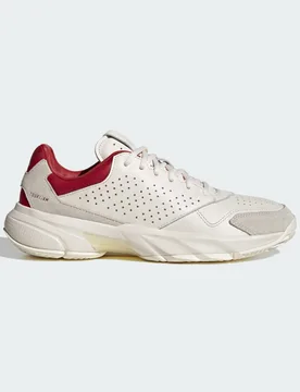Scarpe da tennis Courtjam Control 3 Premium 43 1/3 Chalk White / Chalk White / Team Victory Red - Adidas - FashionsVida