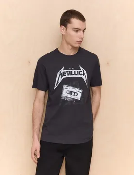 Camiseta de Metallica de manga corta de hombre - Easy Wear - FashionsVida