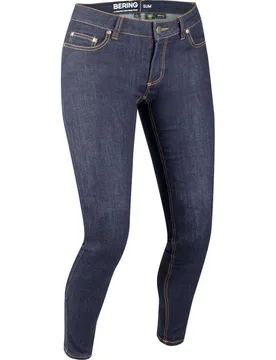 Pantaloni Moto Donna LADY TRUST Slim Blu taglia 38 - Bering - FashionsVida