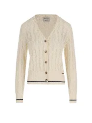 Trachtenstrickjacke LUAKIRELLA creme L damen