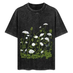 Queen Anne Lace T-Shirt Big and Tall Casual T-Shirt