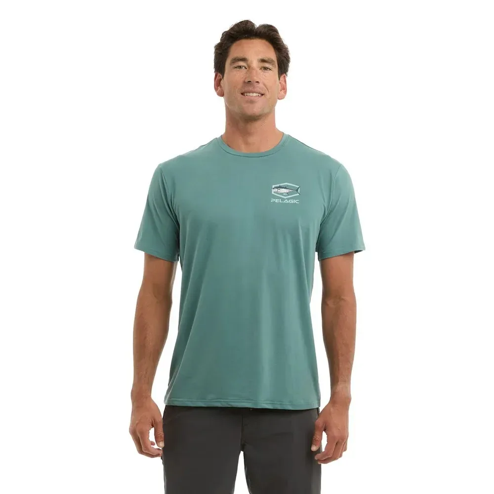 Freespool Target Bft Short Sleeve T-shirt North Atlantic L Men - PELAGIC - FashionsVida