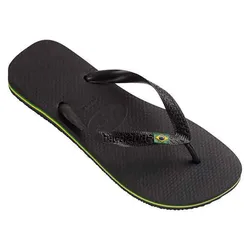 Brasil Flip Flops Black UK 4-5