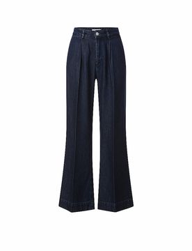 Jeans de pierna ancha azul oscuro 29/L32
