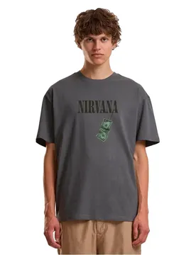 T-shirt à Manches Courtes Nirvana Nevermind Dollar Magnet M