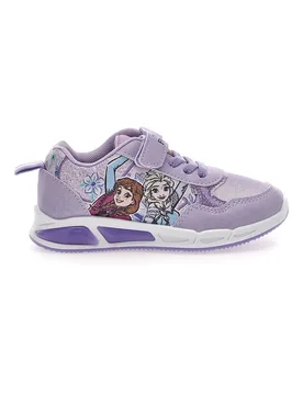 Scarpe viola con luci e strappo D4310723T10 29 - Frozen - FashionsVida