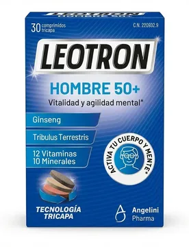 Complément Alimentaire Man 50+ 30 Unités - LEOTRON - FashionsVida