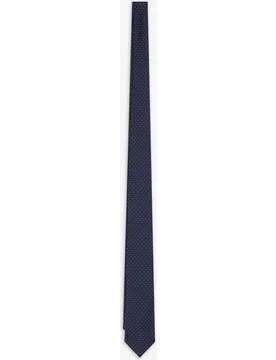 Corbata de seda con estampado de lunares - Scalpers - FashionsVida