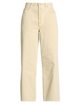 Jeanshose Damen Beige 28 Damen