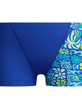 Slip De Bain Boxer Print V-cut