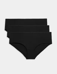 Pk Cotton Rich Lycra® Low Rise Shorts Black female