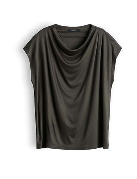 Bluse KALMADA dunkelgrün 36 damen