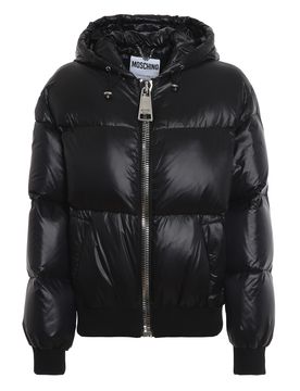 Moschino Piumino con cappuccio