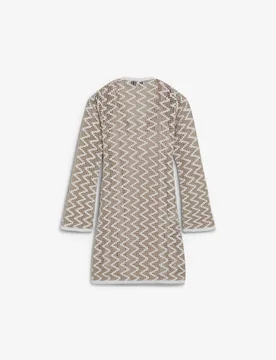 Vestido en crochet con forro de manga larga - Scalpers - FashionsVida