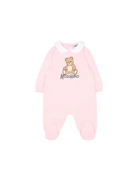 Tutina Bambina Moschino M5Y037_ROSA - Moschino - FashionsVida