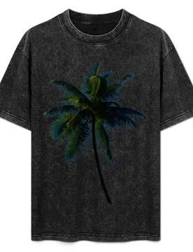 Coconut Palm T-Shirt Work Utility Short Sleeve Shirt - Aliexpress - FashionsVida
