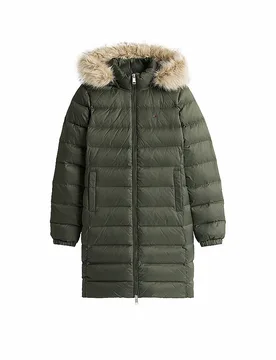 Abrigo acolchado oliva L - Tommy Jeans - FashionsVida