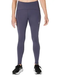 Mallas de running de invierno de cintura alta para mujer azul oscuro M
