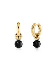 Ohrringe AURA HOOPS Small Gold gold damen