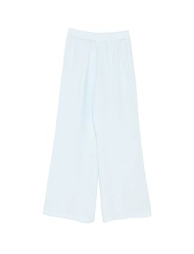 Linen Trousers with Drawstring Waist - Perfect Fit for Women