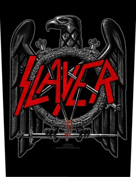 Backpatch - Black Eagle - Lizenziertes Merchandise! - None - unisex - Slayer - FashionsVida