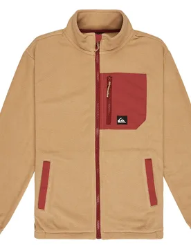 Polaire Zippée Ice Field Khaki 16 Années Garçon - Quiksilver - FashionsVida