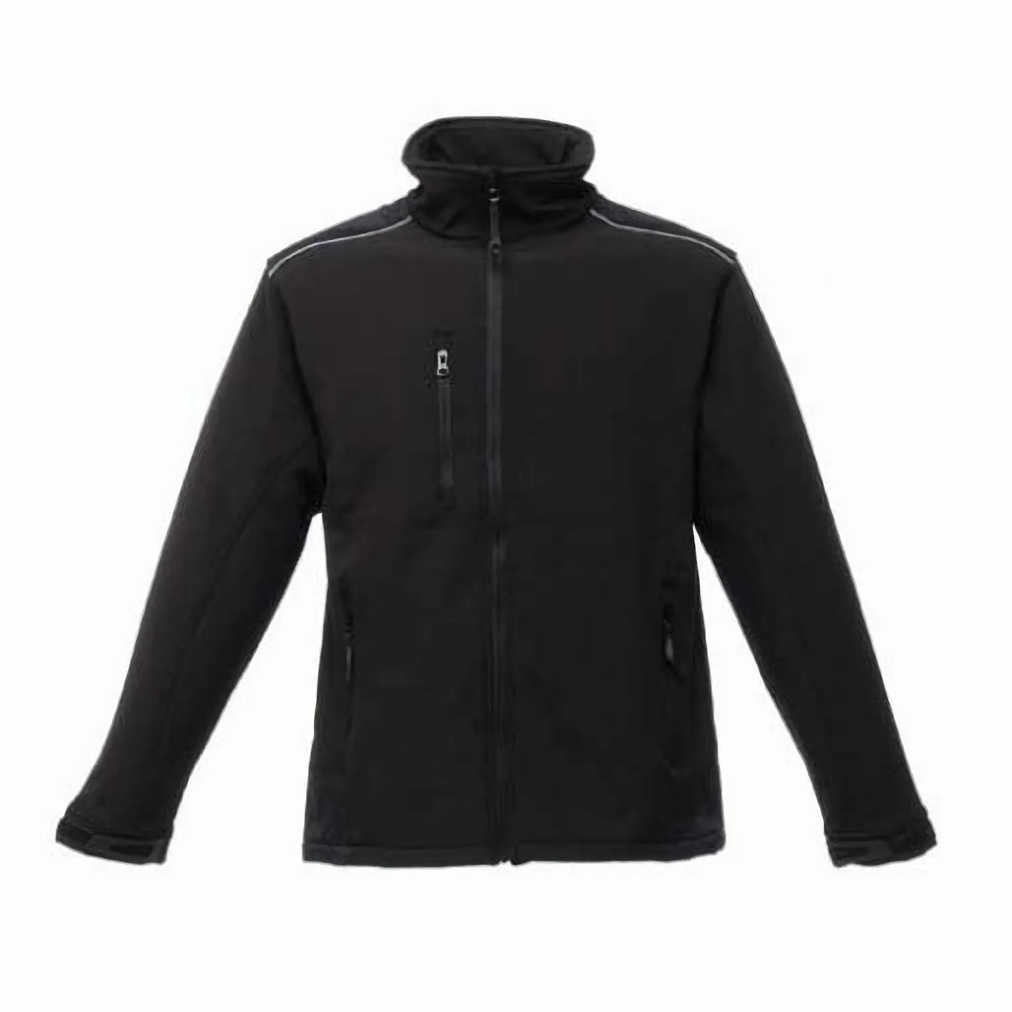 Mens Sandstorm Workwear Softshell Jacket (Black/black) - Size Medium - Regatta - FashionsVida